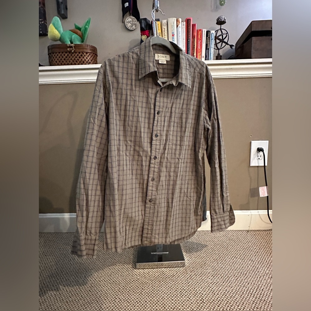 Gray Jcrew Dress shirt | New | Size: L